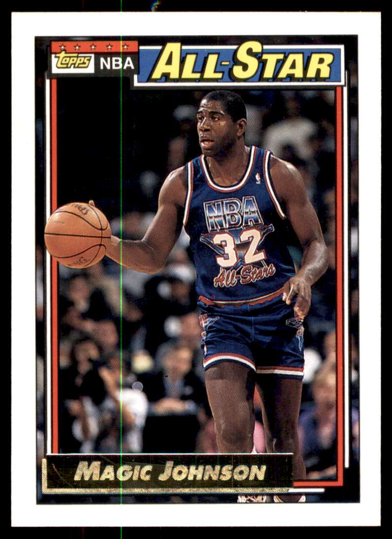 1992-93 Topps Gold Magic Johnson All-Star #126 | eBay