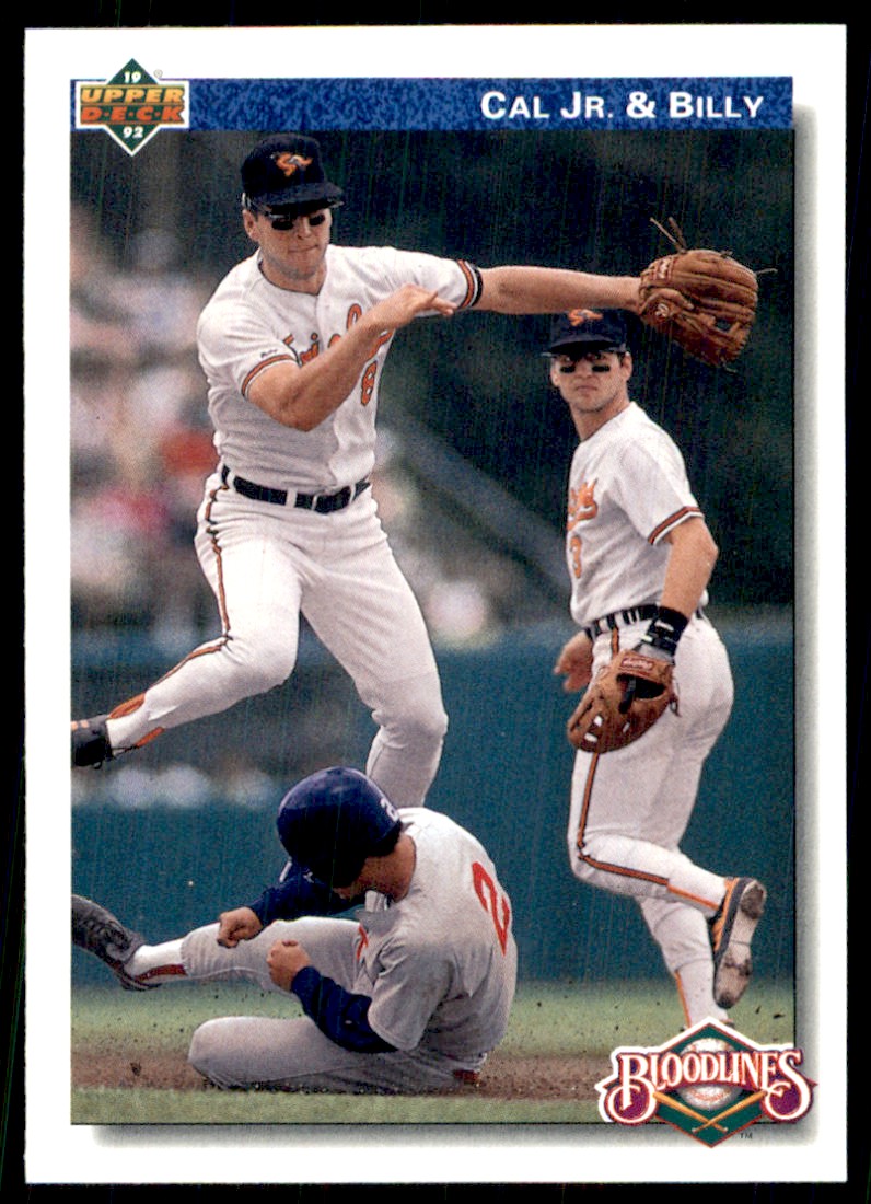 1992 Upper Deck Cal Ripken Jr./Billy Ripken #82 on Kronozio