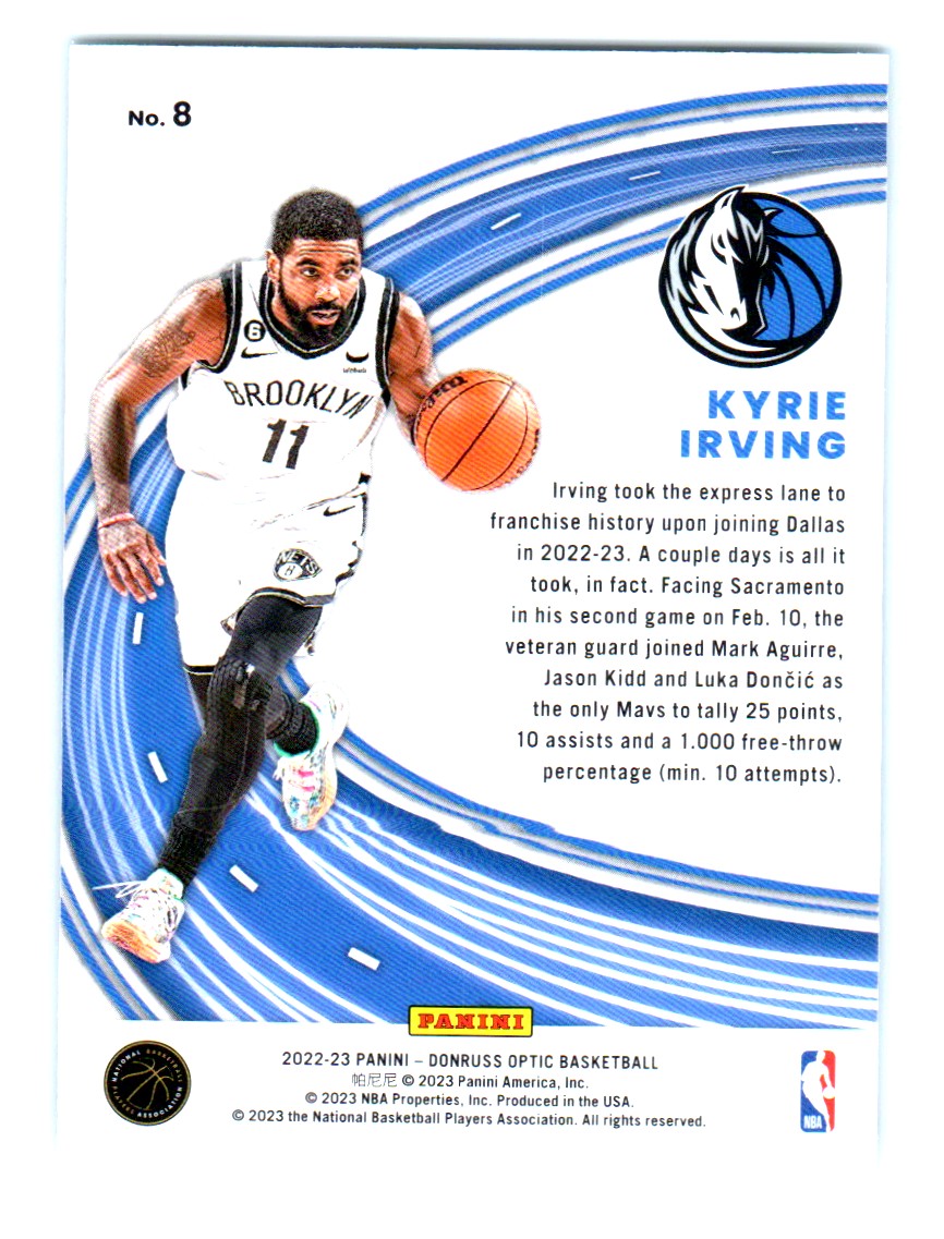 2023-24 Panini Donruss Optic Express Lane Kyrie Irving