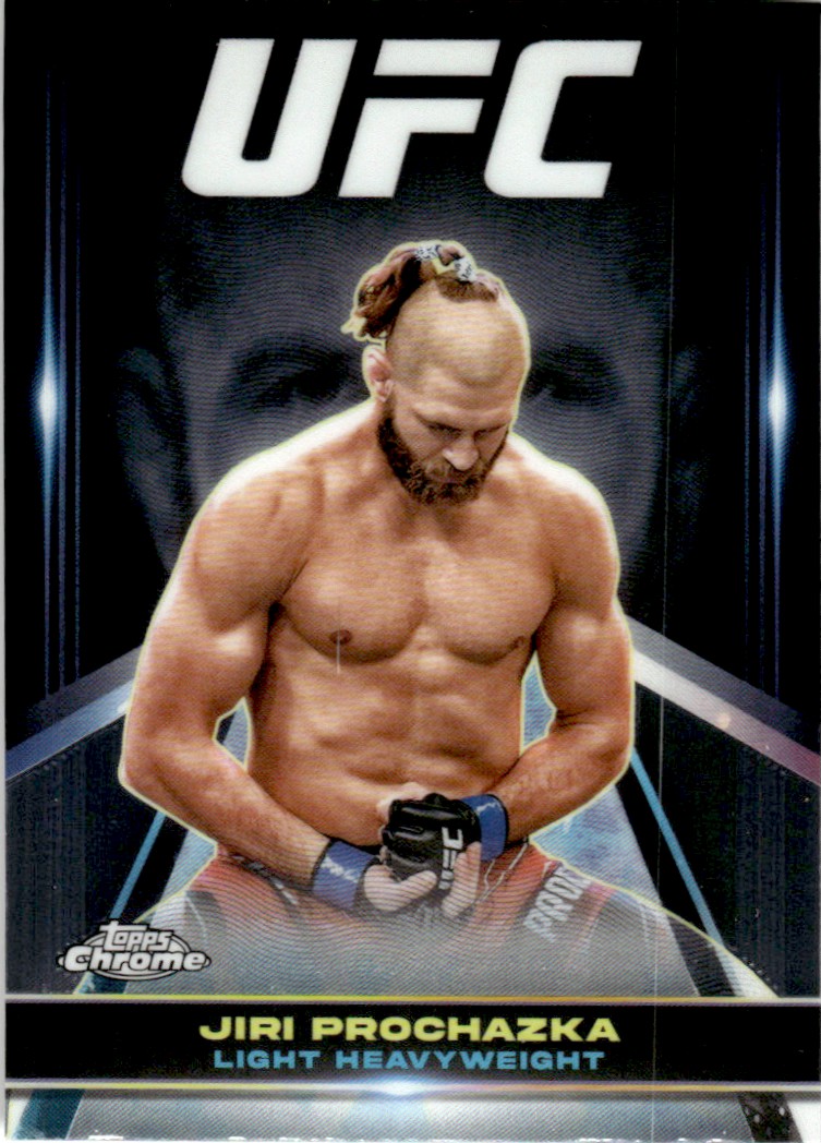 プロレス カード ギデオン・ギダ　幻の強豪 2024 Topps Chrome UFC Supergiant Insert Jiri Prochazka #11 on Kronozio