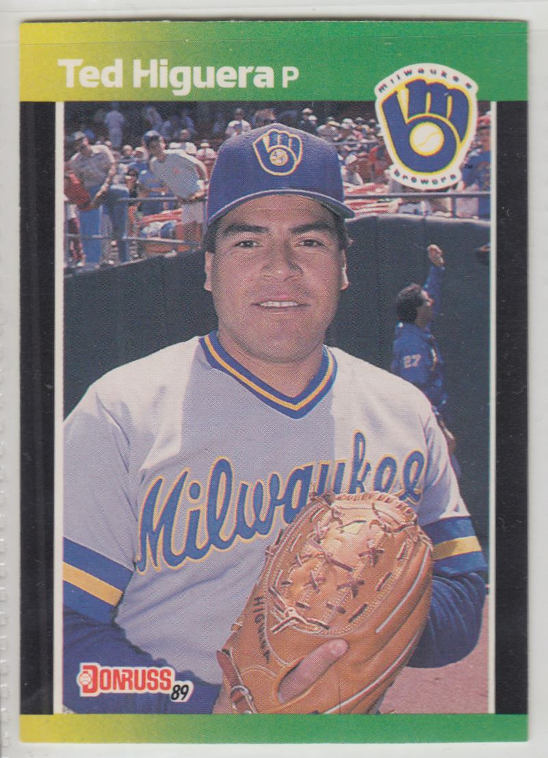 1989 Donruss Baseball's Best Ted Higuera #183 card front image
