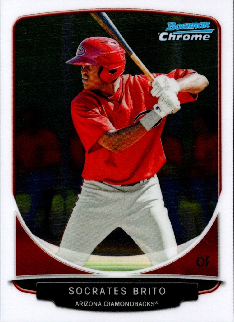2013 Bowman Chrome Prospects Socrates Brito #BCP62