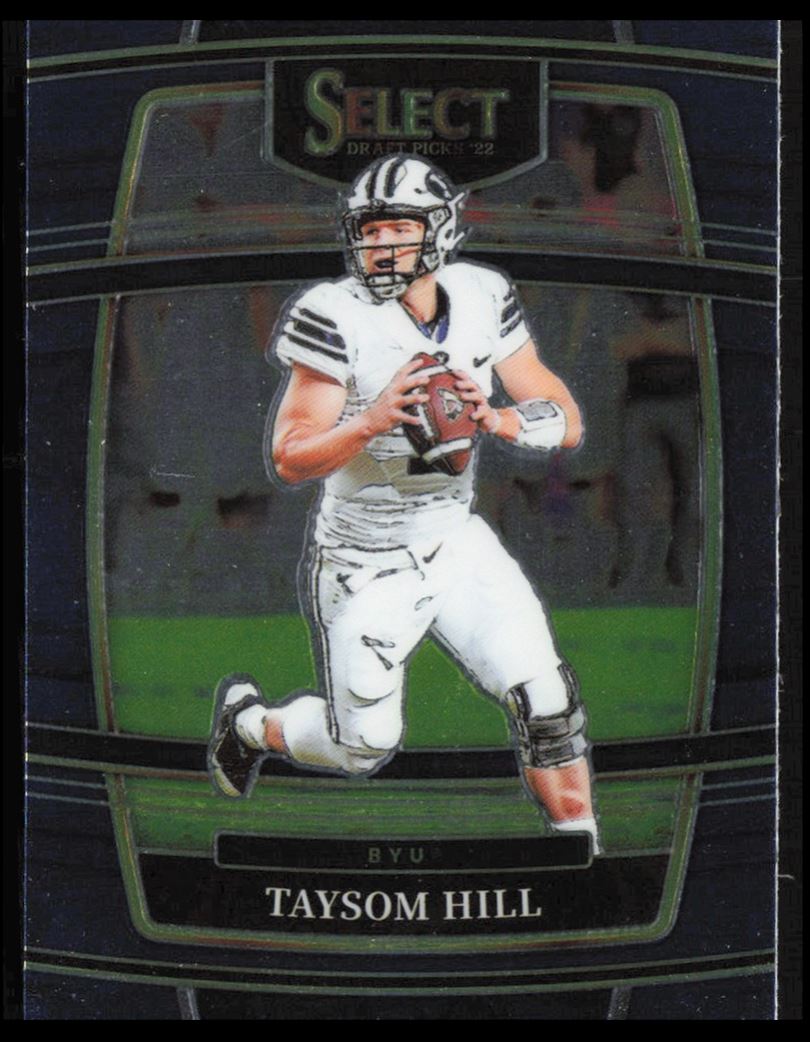 2022 Panini Select Draft Picks Concourse Taysom Hill BYU Cougars