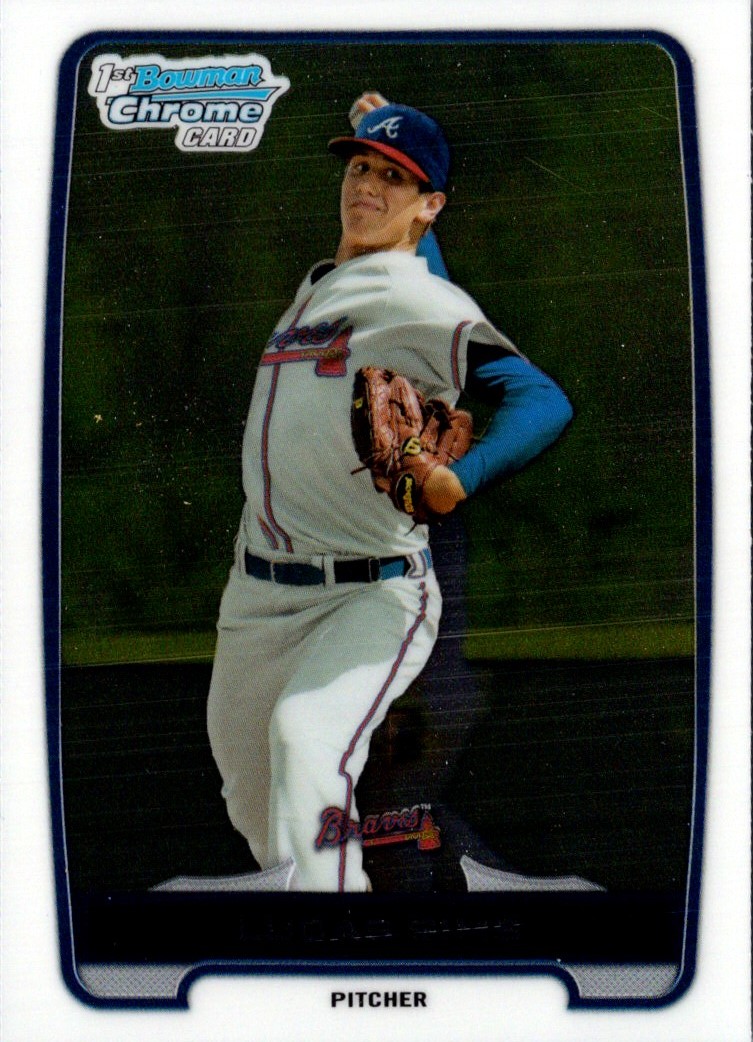 2012 Bowman Draft Picks & Prospects Chrome Lucas Sims #BDPP1
