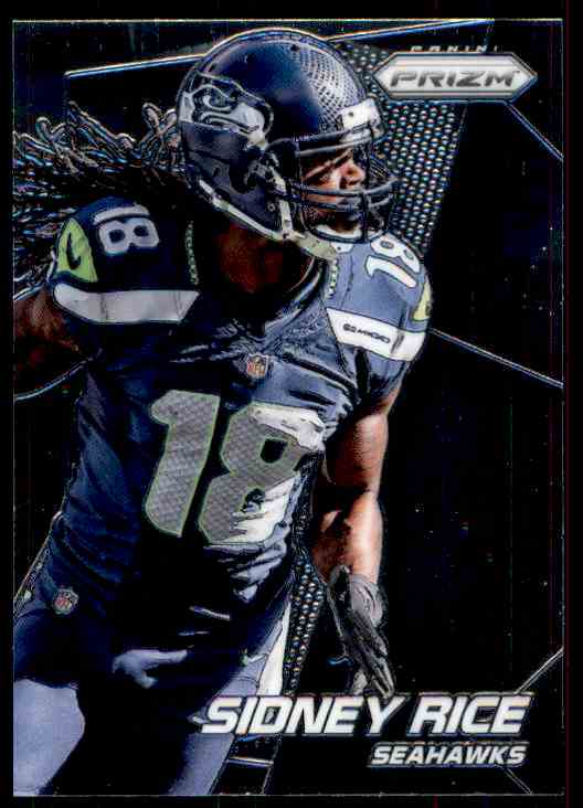 2014 Panini Prizm Base Sidney Rice #73 on Kronozio
