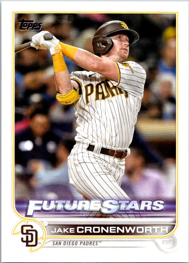期間限定値下！！ah murderz 【SAN DIEGO PADRES 】 2022 TOPPS SERIES 2 JAKE CRONENWORTH SAN DIEGO PADRES #511
