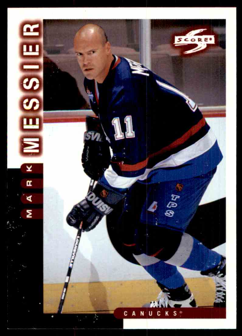 1997-98 Score Mark Messier #85 on Kronozio