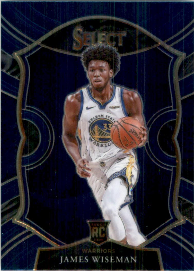 2020-21 Select James Wiseman RC #62 card front image