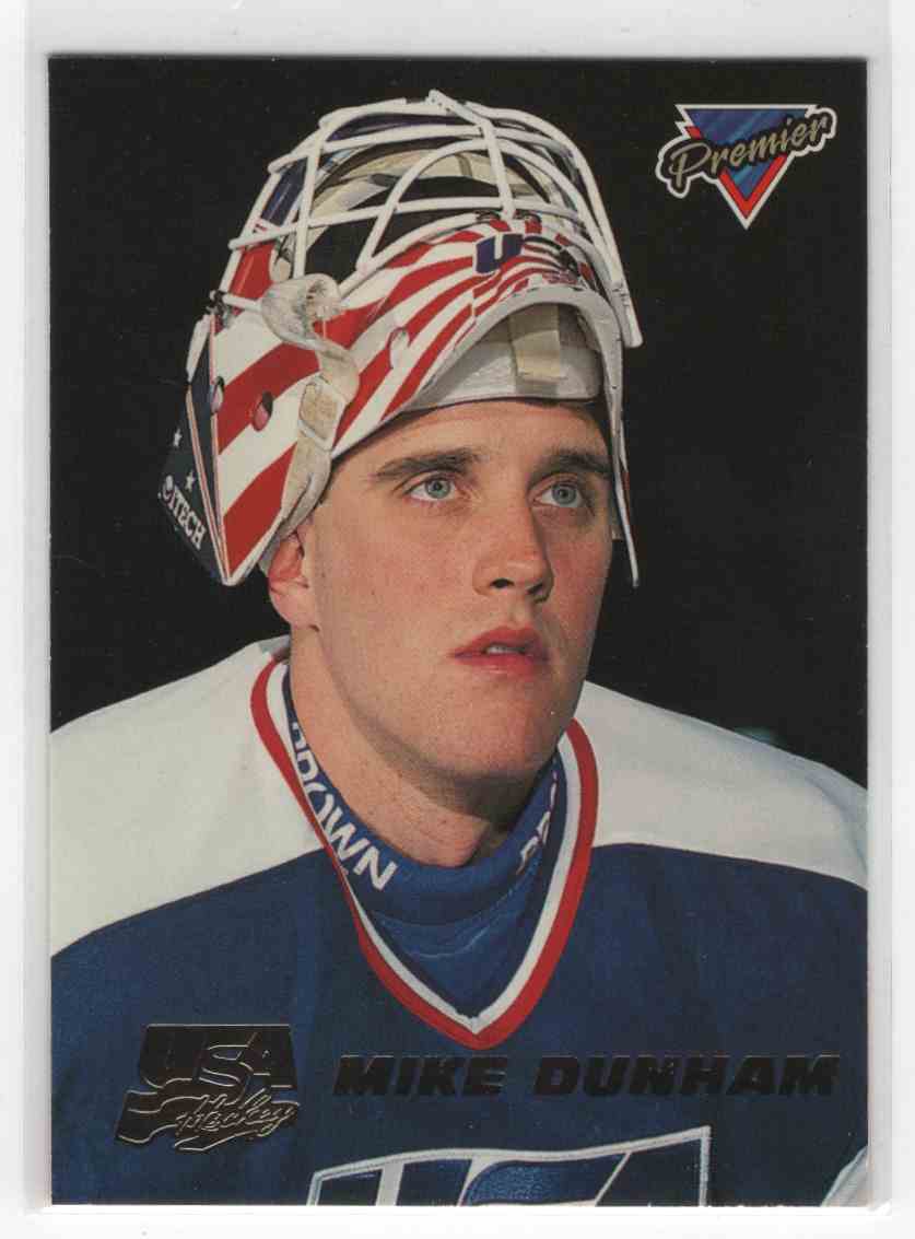 199394 Topps Premier Team USA Mike Dunham 1 on Kronozio