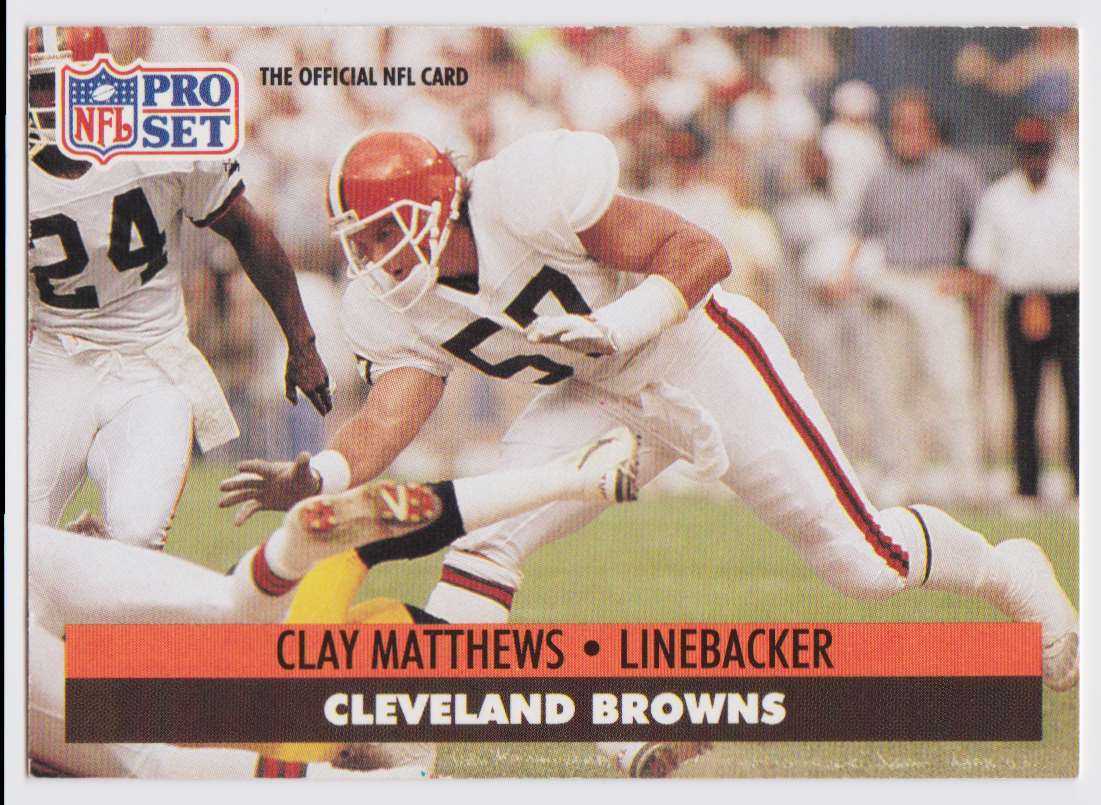 1991 Pro Set Football Frank Minnifield Cleveland Browns #124