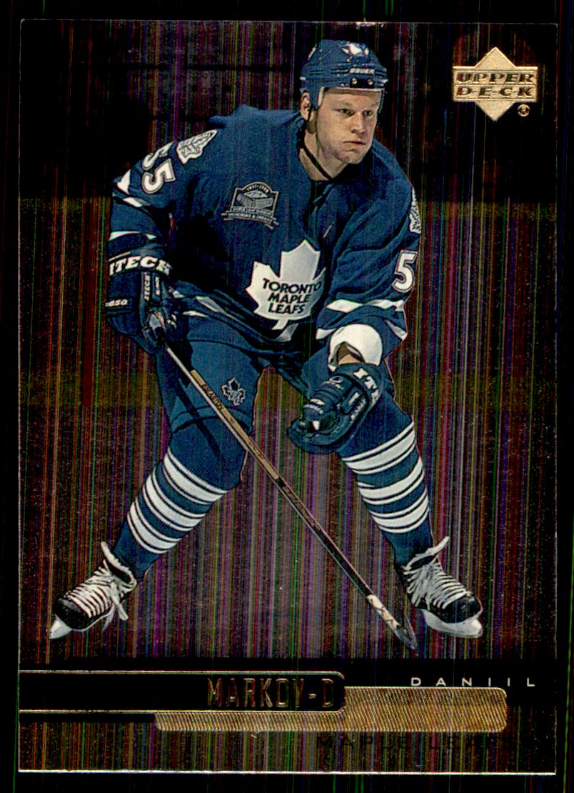 1999-00 Upper Deck Gold Reserve Daniil Markov Toronto Maple Leafs