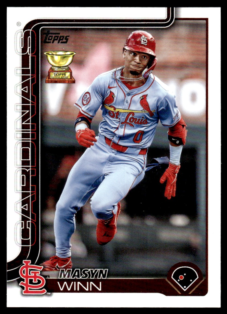 マーシャルクイーン　winner Masyn Winn 2025 Topps Series 1 All Star Rookie Cup Card #22