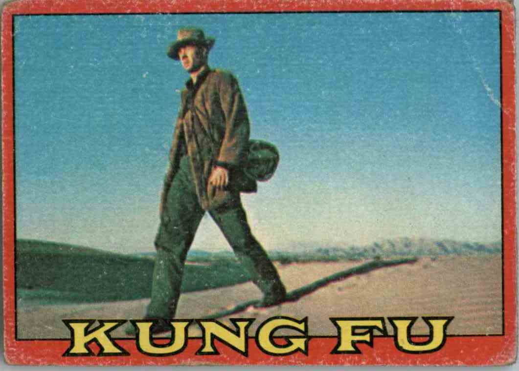 1973 Topps Kung Fu Caine Trudges Through Desert 6 On Kronozio