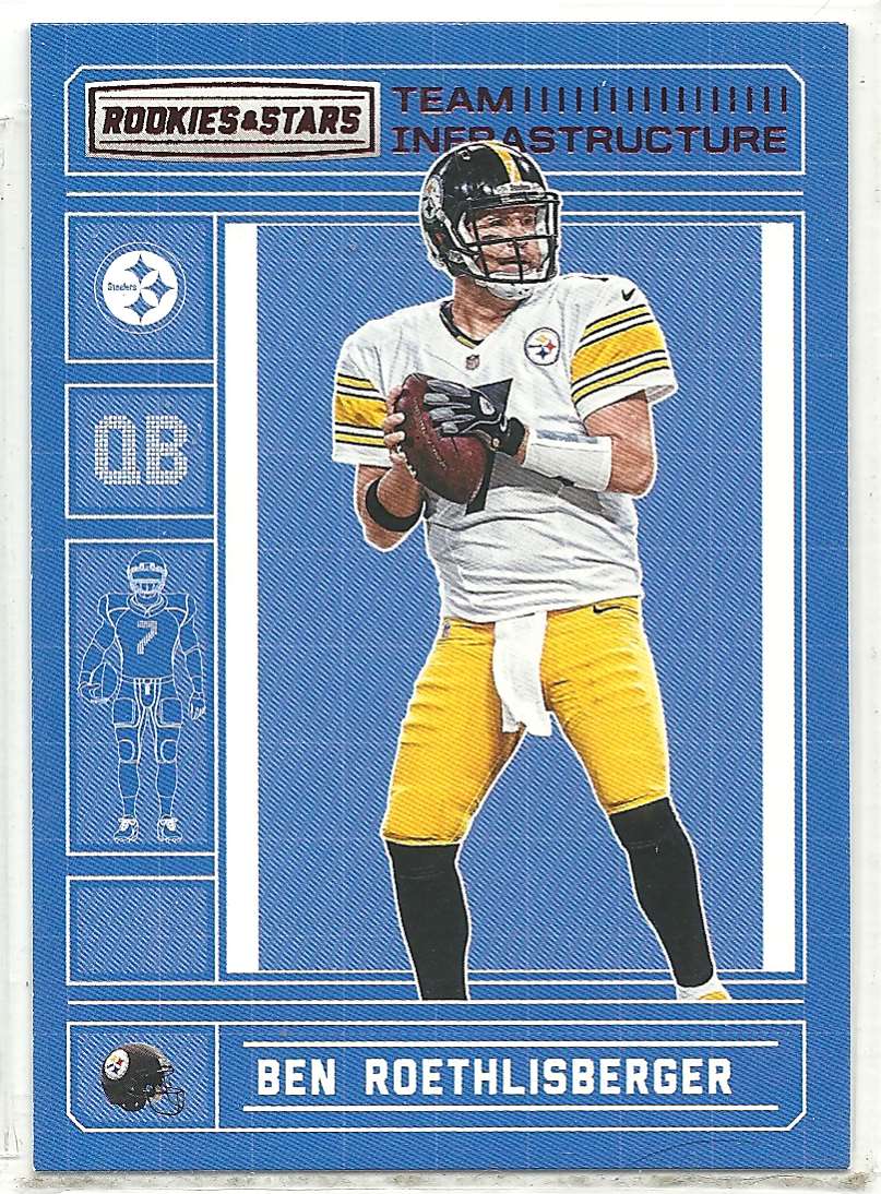 2016 Panini Rookies & Stars Team Infrastructure Ben Roethlisberger #30