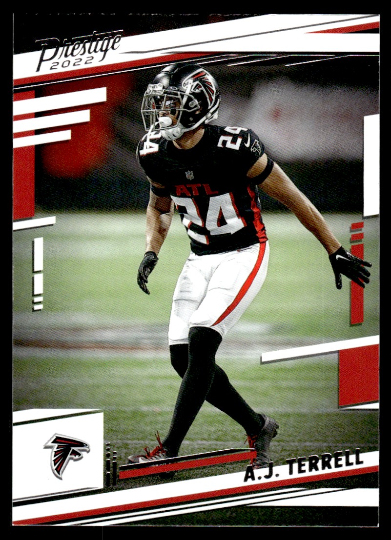 : 2023 Score Gold #42 A.J. Terrell Atlanta Falcons Official NFL  Football Card in Raw (NM or Better) Condition : Sports & Outdoors