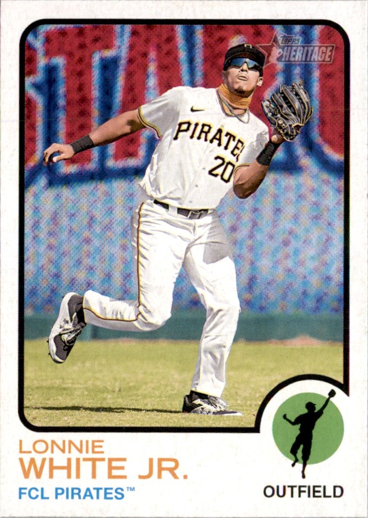 2022 Topps Heritage Minor League Lonnie White Jr. #117