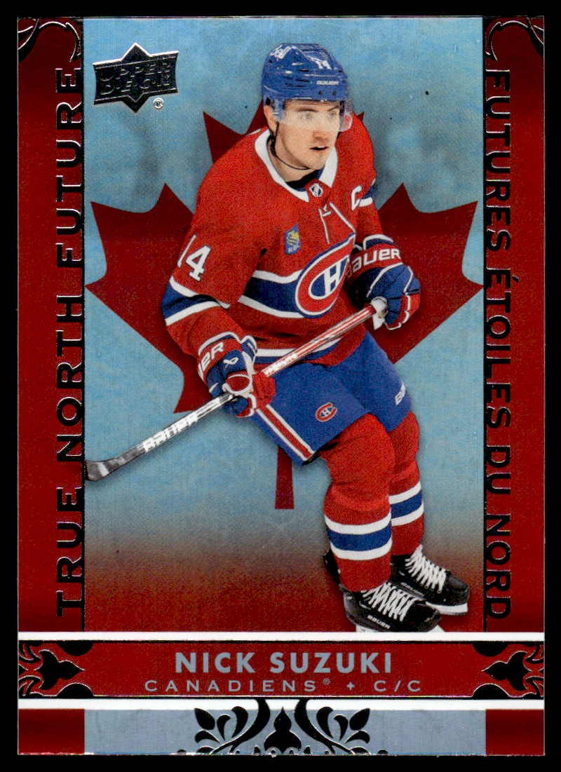 XLOV MINIRECORD ウムティ トレカ 닉ver. Nick Suzuki 2024-25 Upper Deck Tim Hortons Collectors Series #TN