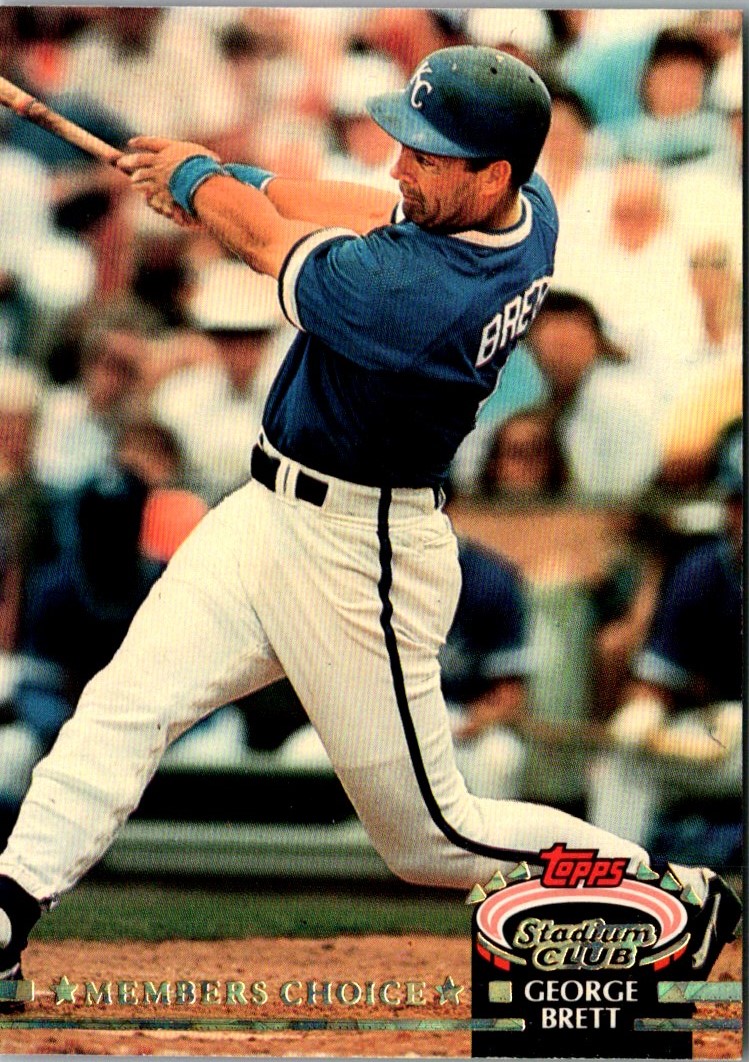 1992 Stadium Club George Brett #609