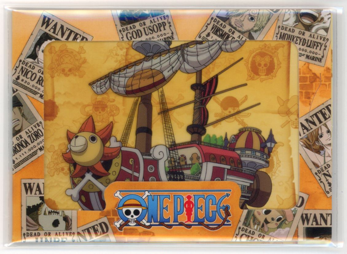 One Piece Series 1- 1st Edition Thousand Sunny - Common Cybercel