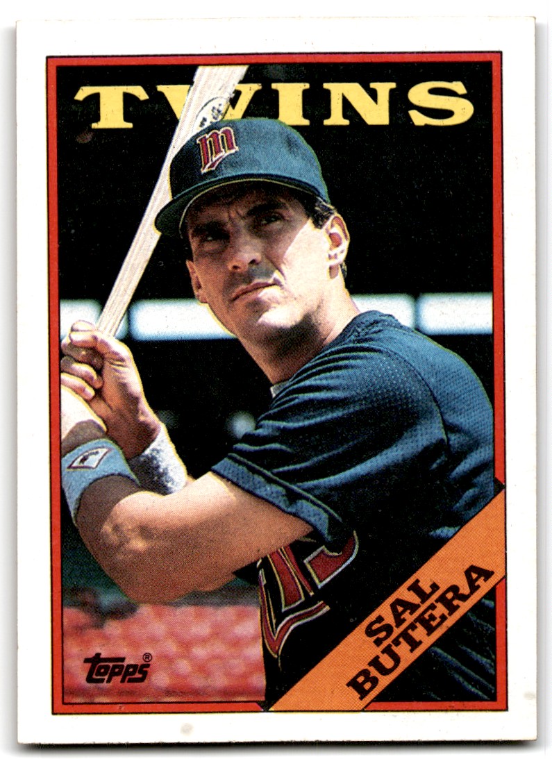 1988 Topps Baseball Card Sal Butera Minnesota Twins #772 | eBay