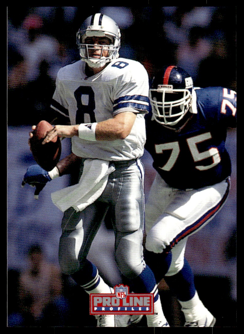 1992 Pro Line Football Card Troy Aikman Dallas Cowboys #187 | eBay