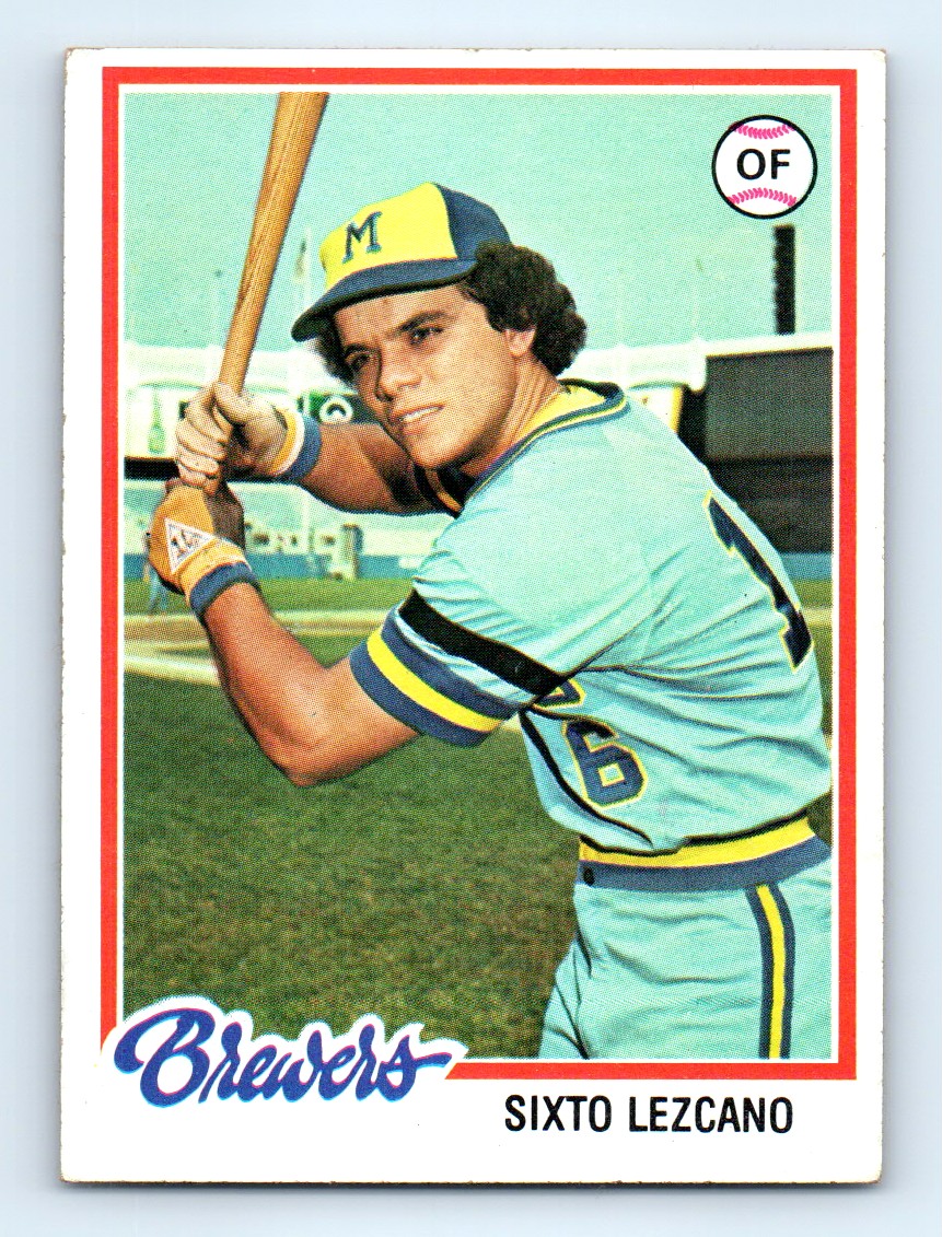 1978 TOPPS CHEWING GUM SIXTO LEZCANO #595