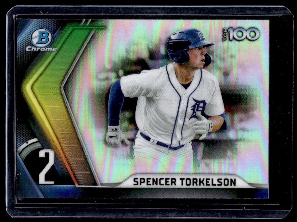 Spencer Torkelson Rookie 2020 Panini Stars & Stripes #9 Detroit Tigers