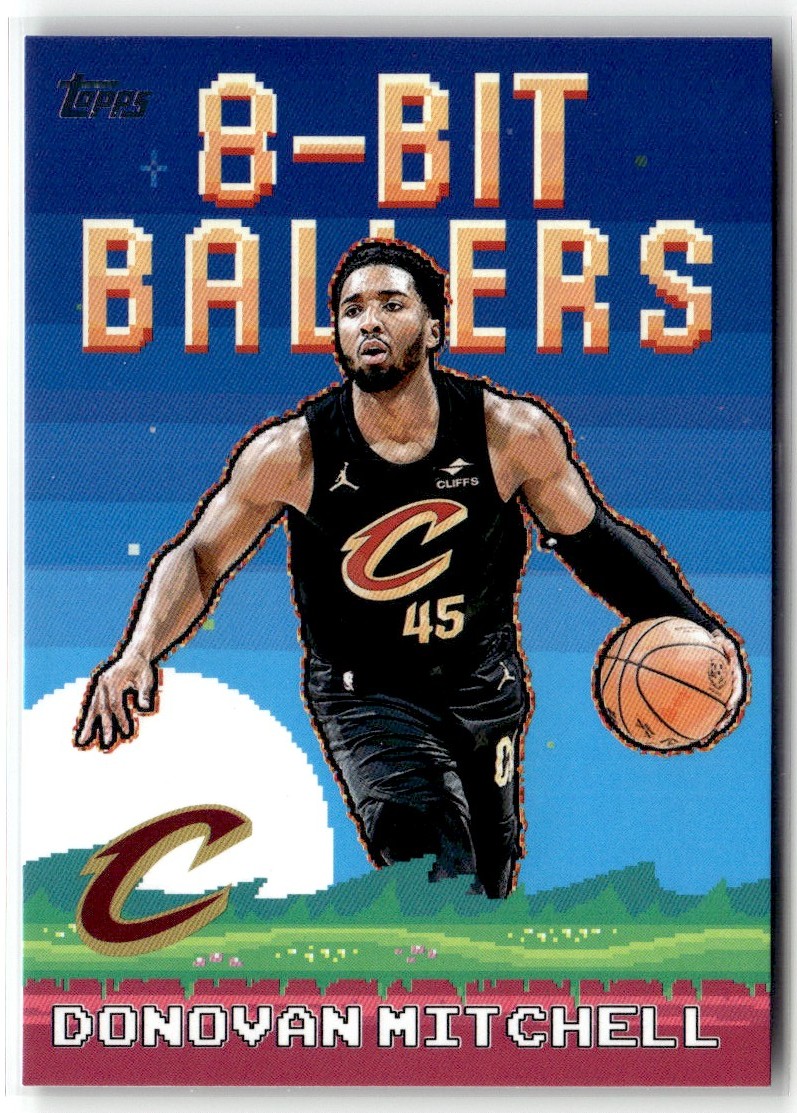 2025-26 TOPPS 8-BIT BALLERS DONOVAN MITCHELL CLEVELAND CAVALIERS