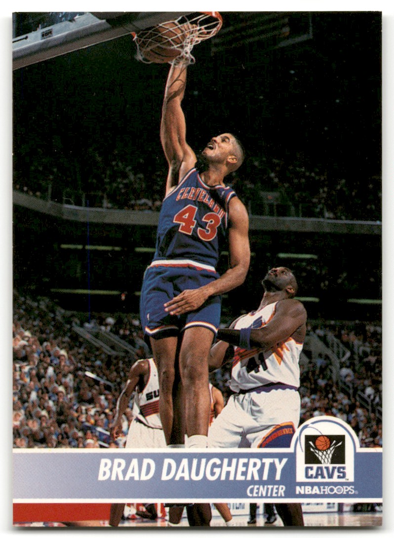 1994-95 NBA Hoops Basketball Card Brad Daugherty #33 Cleveland 