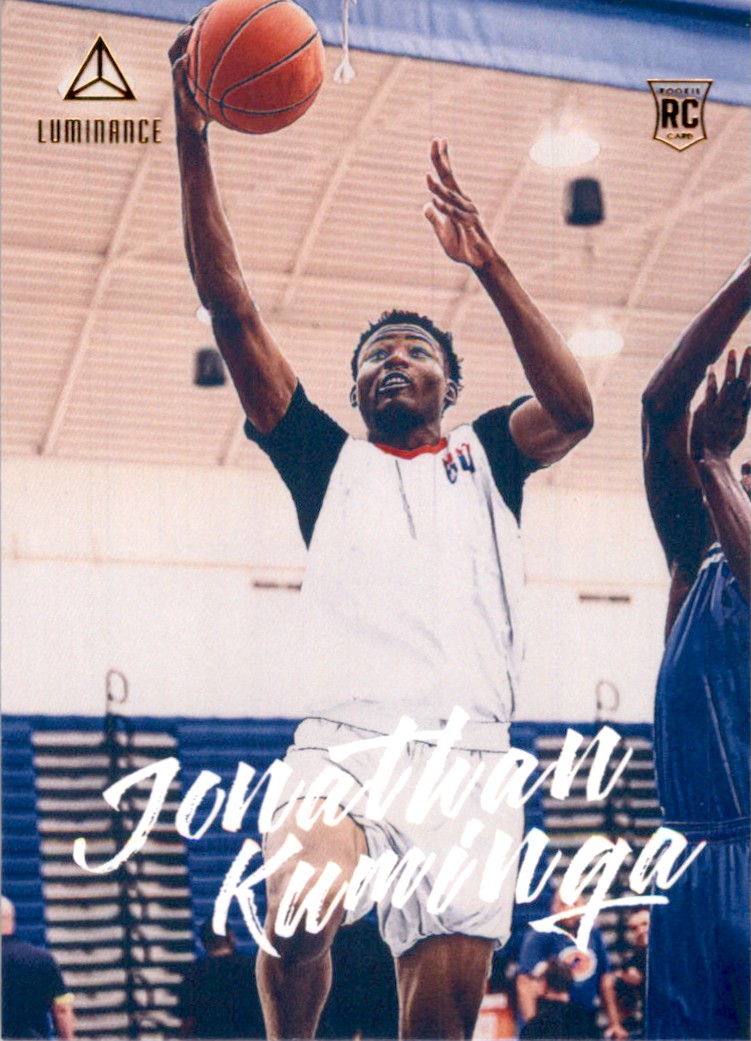 2021-22 Panini Chronicles Draft Picks Bronze Jonathan Kuminga/Luminance #80