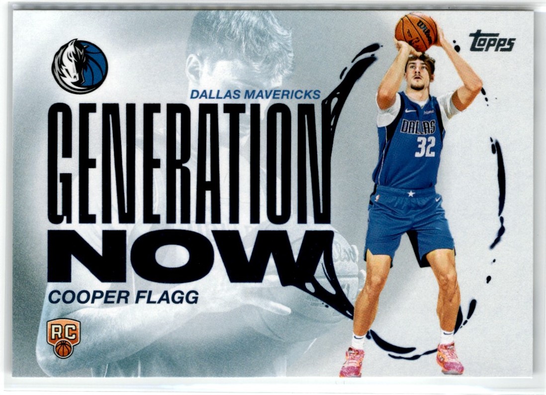 2025-26 Topps Generation Now Cooper Flagg #GN-1 Dallas Mavericks 2025-26 Topps Generation Now Cooper Flagg #GN-1 Dallas Mavericks
