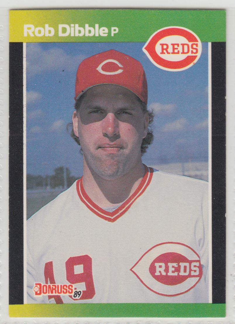 1989 Donruss Baseball's Best Rob Dibble #334 card front image