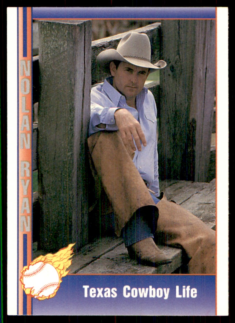 1991 Pacific Nolan Ryan Texas Express I Texas Cowboy Life Texas