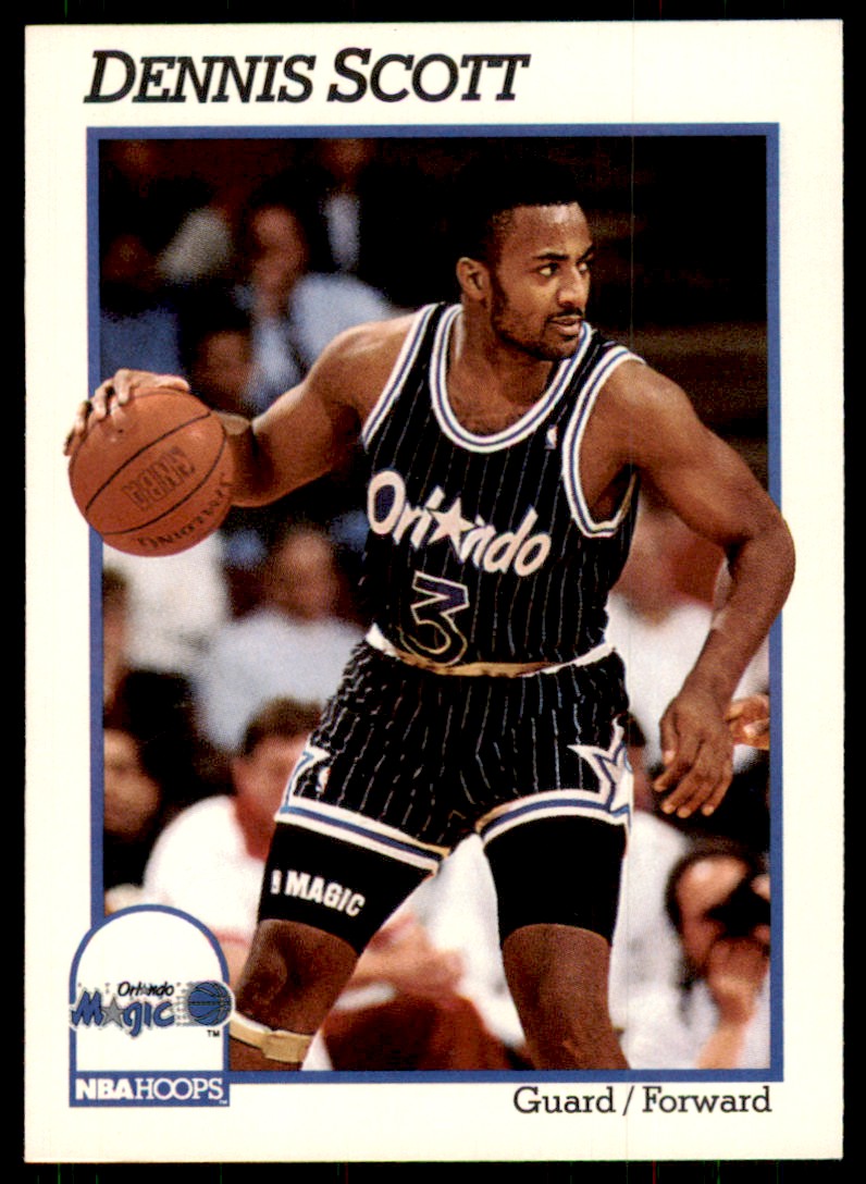 1991-92 Hoops Dennis Scott Orlando Magic #151