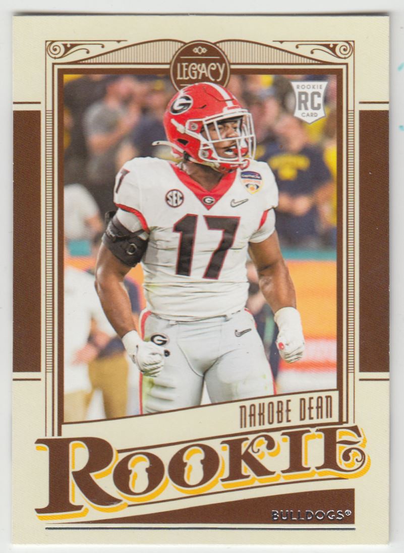 2022 Panini Absolute Nakobe Dean RC Rookie Philadelphia Eagles