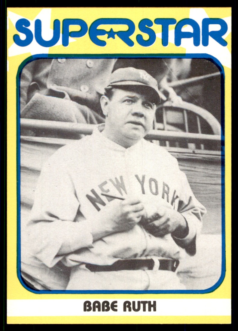 1980 TCMA SUPERSTARS - #41 BABE RUTH NEW YORK YANKEES | eBay