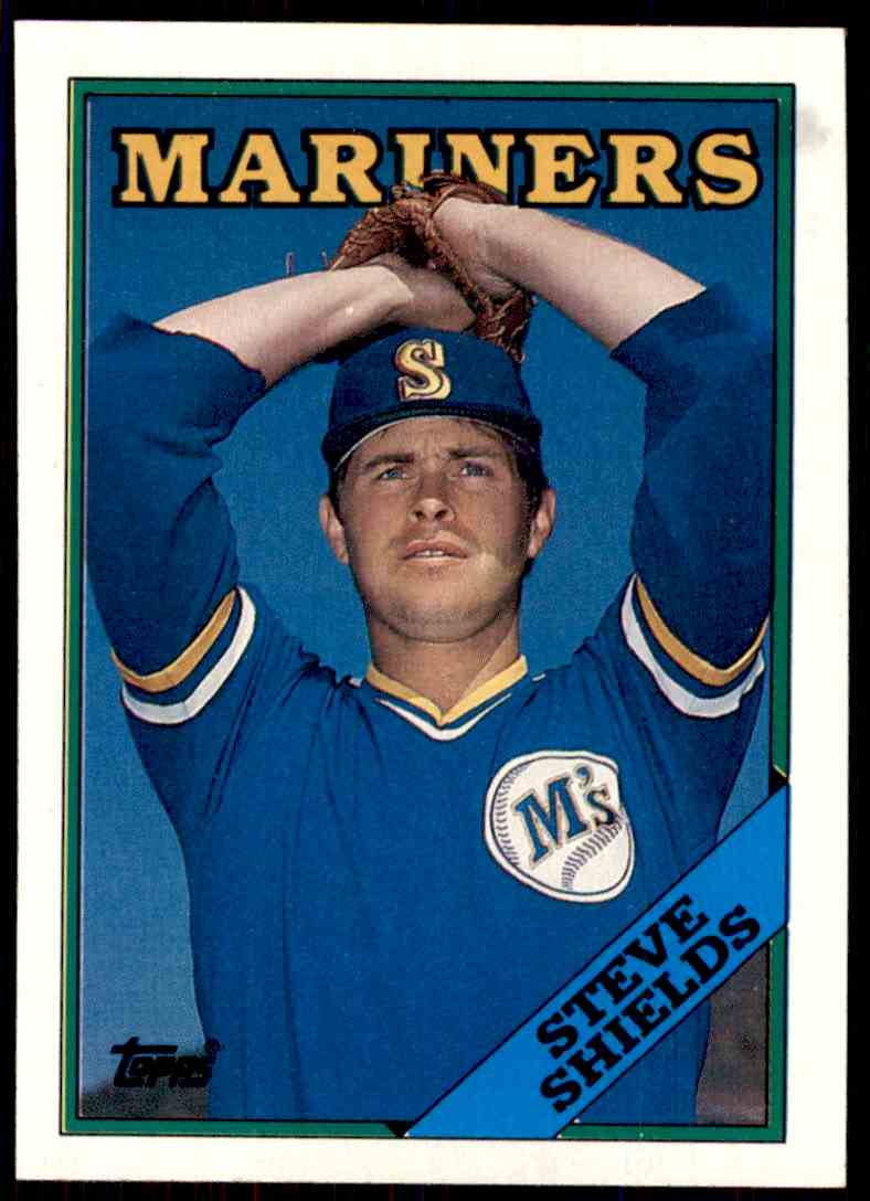 1988 Topps Baseball Steve Shields #632