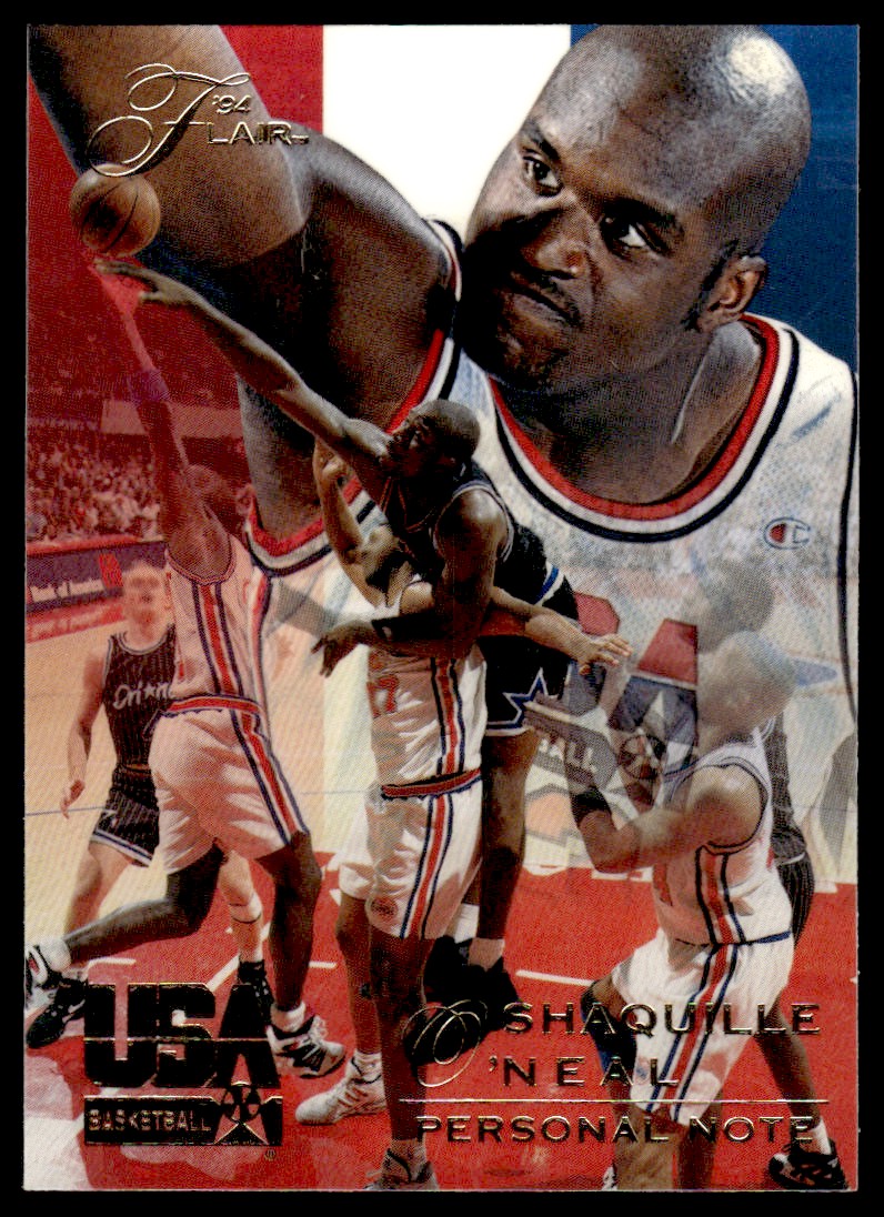 1994-95 Flair Showcase shaquille o'neal #79 card front image