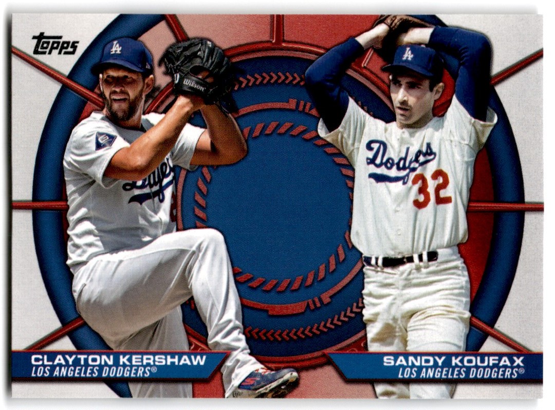 2025 Topps Series 2 Dynamic Duos Clayton Kershaw/Sandy Koufax