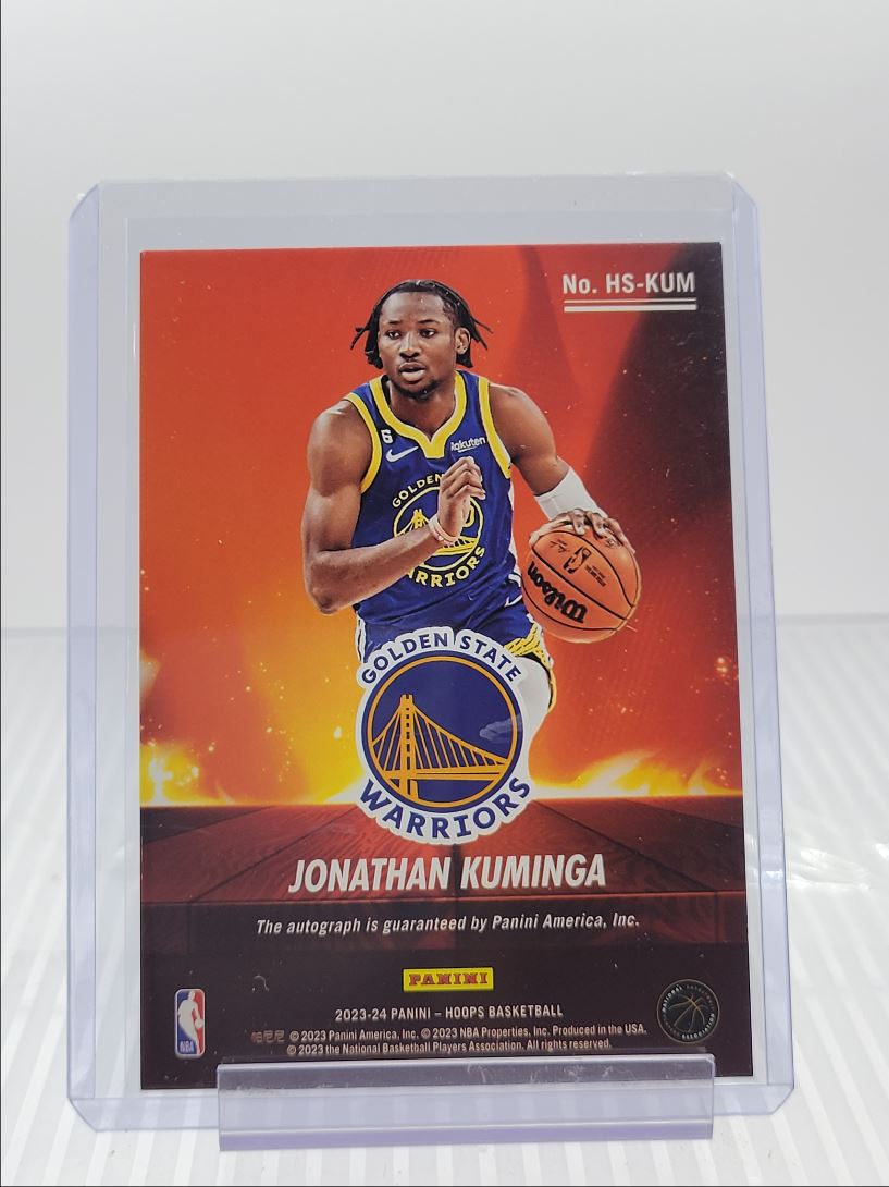 2023-24 NBA HOOPS HOT SIGNATURES AUTOGRAPH JONATHAN KUMINGA on