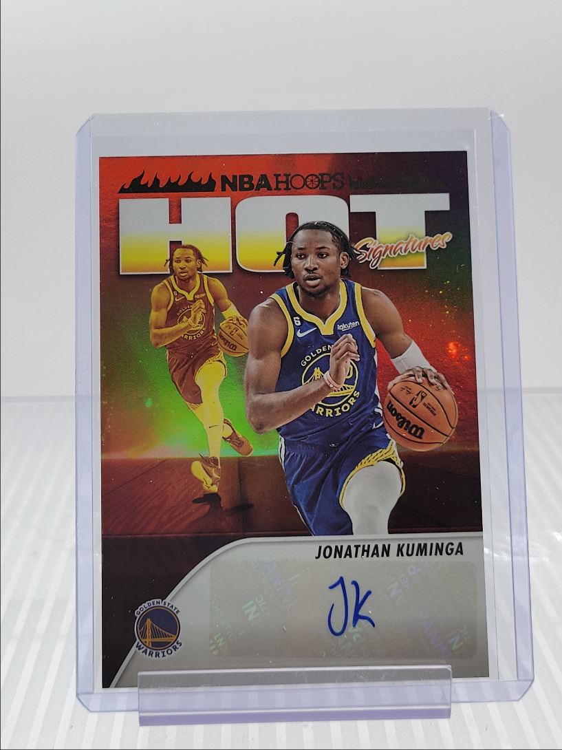 2023-24 NBA HOOPS HOT SIGNATURES AUTOGRAPH JONATHAN KUMINGA on