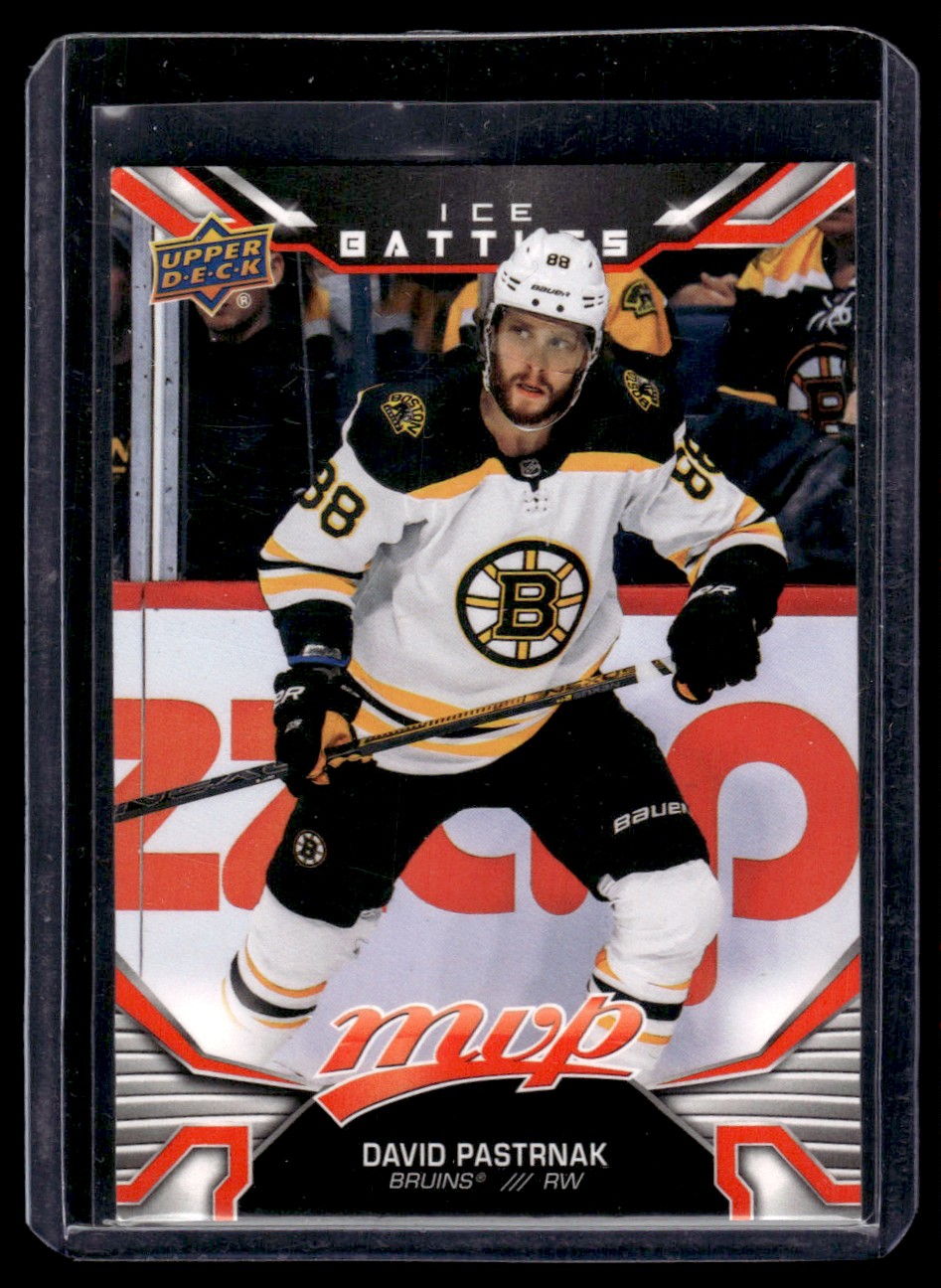 2022-23 Upper Deck MVP Ice Battles David Pastrnak #5 Boston Bruins
