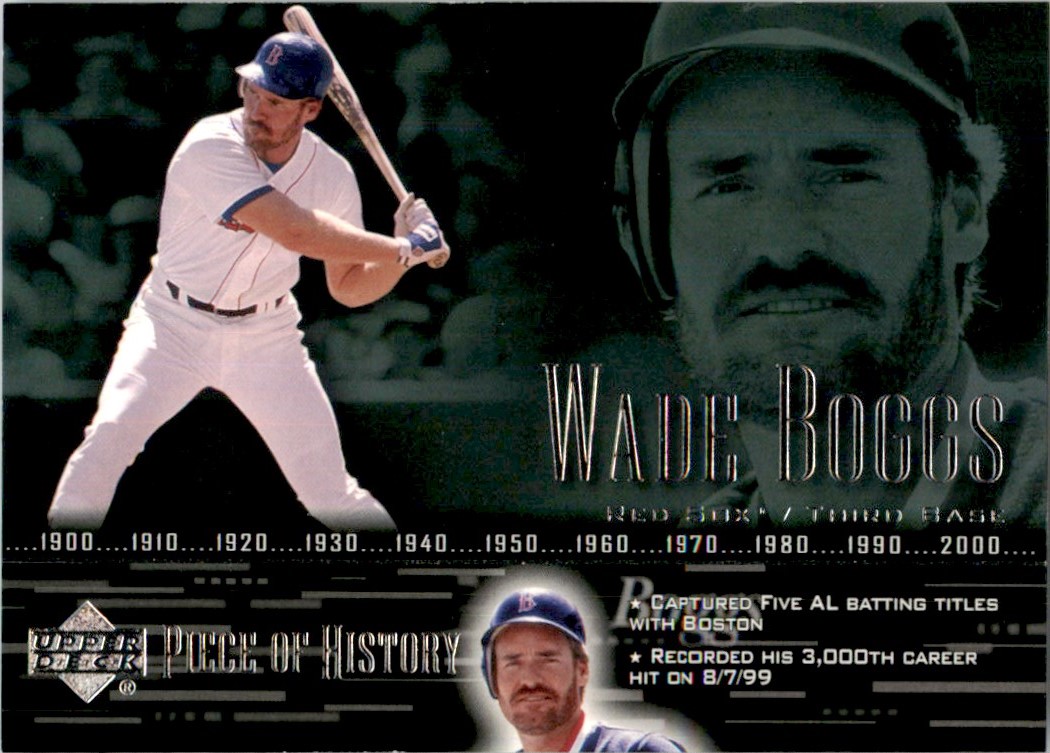 Wade Boggs 2002 Upper Deck Piece of History Jersey #TM-WB