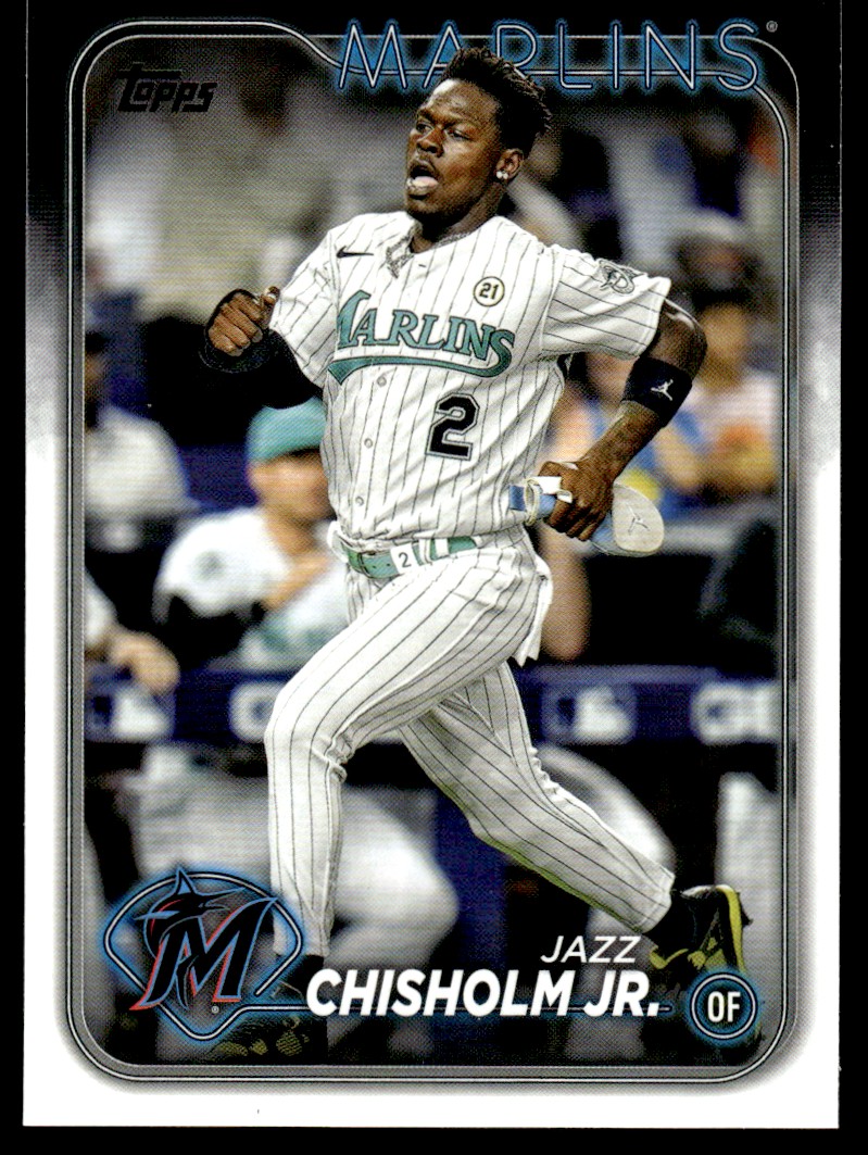 2024 Topps Series 1 Jazz Chisholm Jr. #223 on Kronozio