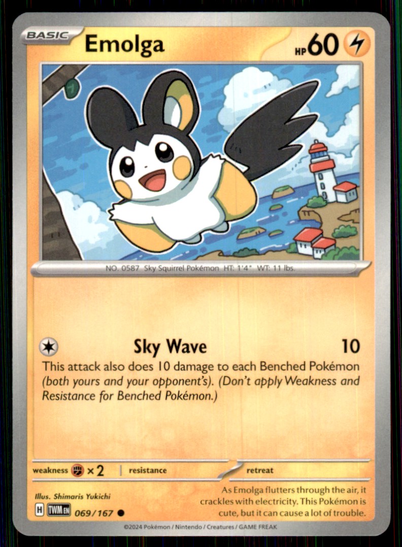 pokemon emolga card Pokemon Legendary Treasures Radiant Collection Emolga RC23