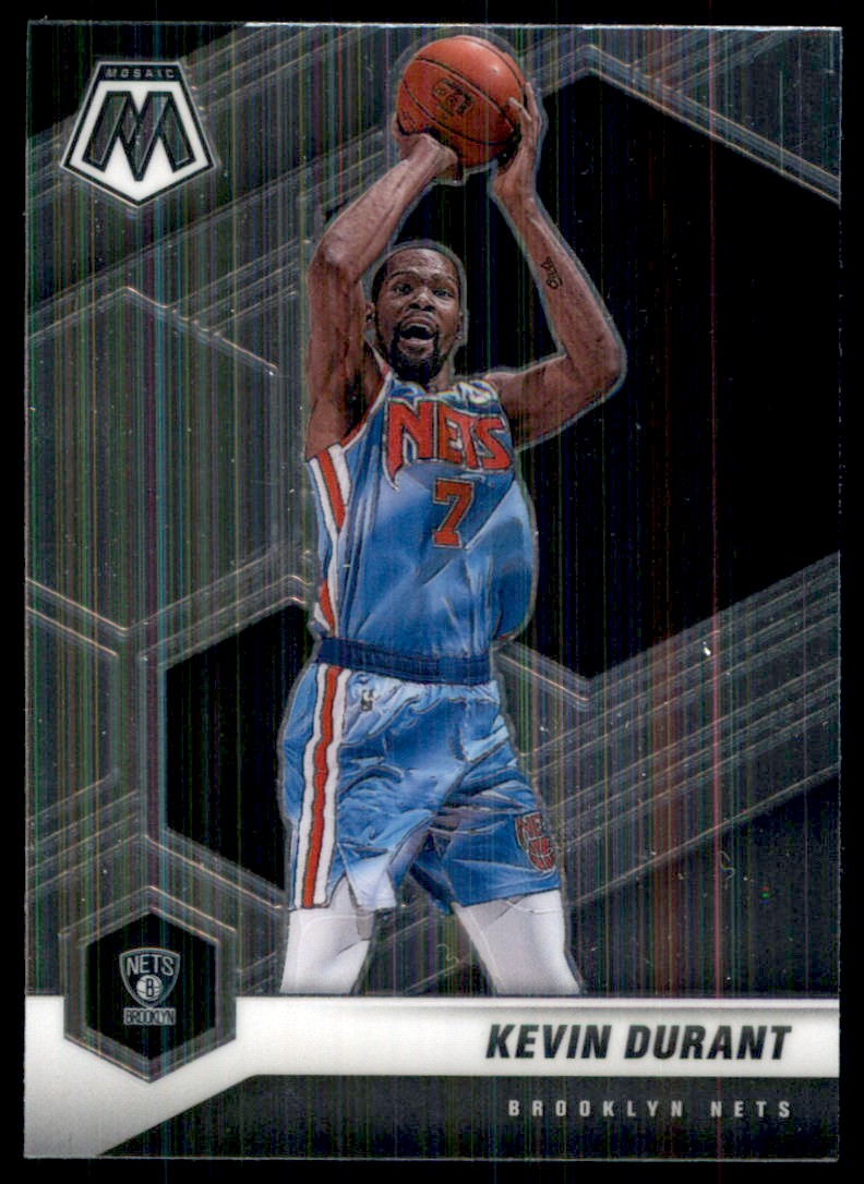 2021-22 Panini Mosaic Kevin Durant Brooklyn Nets #7 | eBay