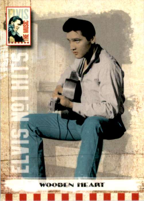 2007 Elvis The Music Wooden Heart #17 card front image