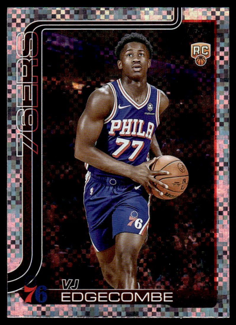 2025-26 Topps XFractor Foil VJ Edgecombe Rookie Philadelphia 76ers