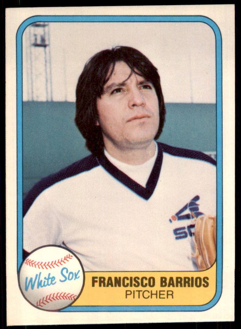 1981 Fleer Francisco Barrios #352