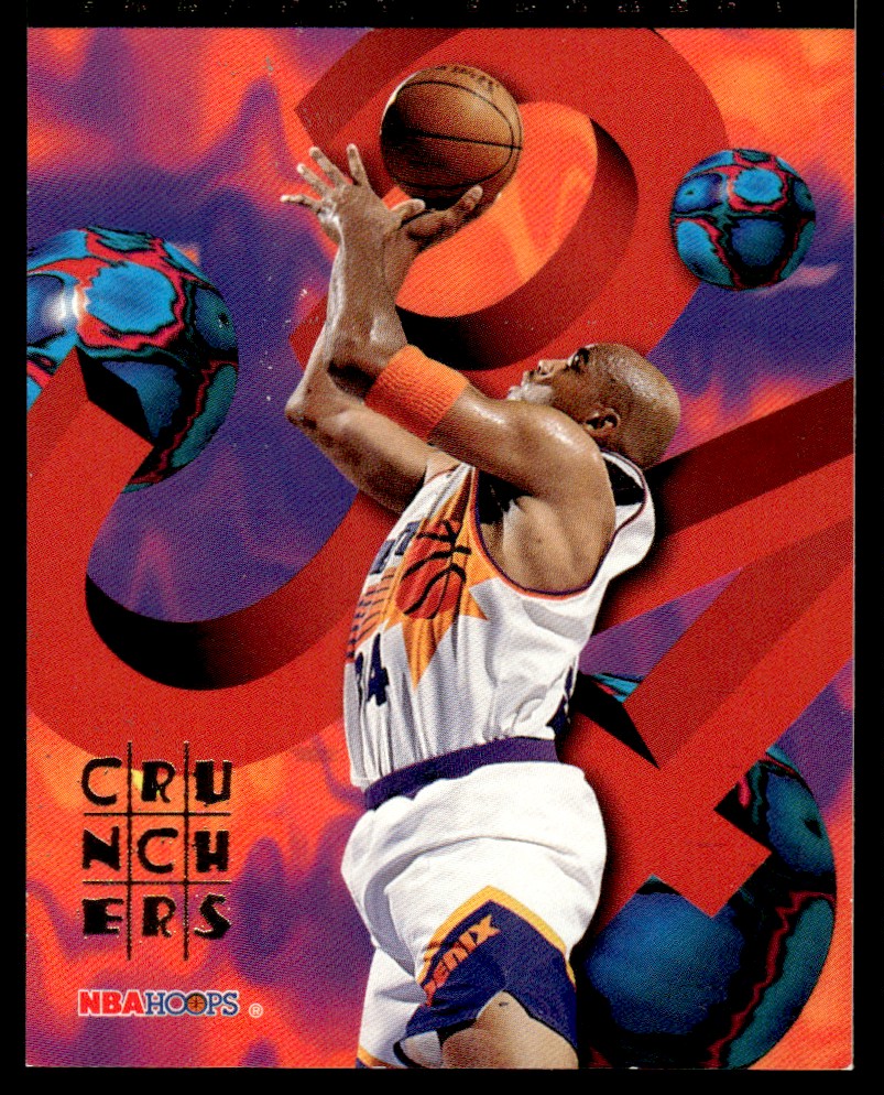 1995-96 Hoops Number Crunchers Basketball Card Charles Barkley